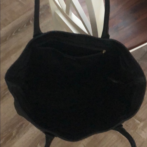 Black with gold accents Bebe large bag - Picture 4 of 5